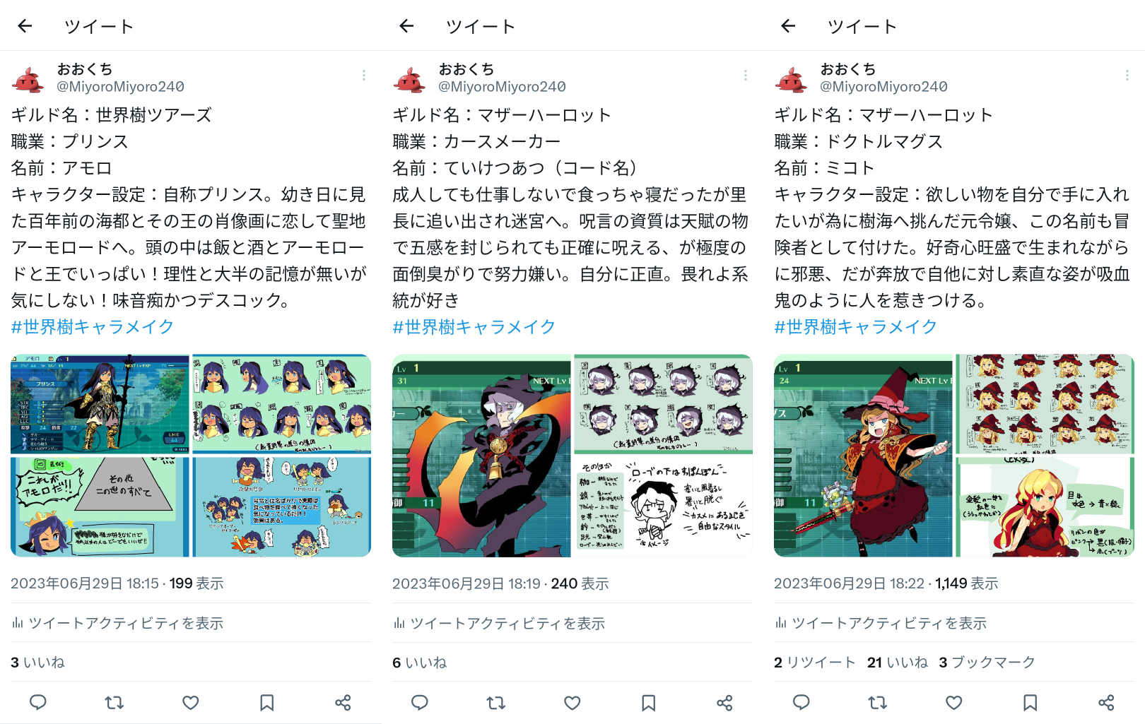 冒険者キャラクターメイク選手権2